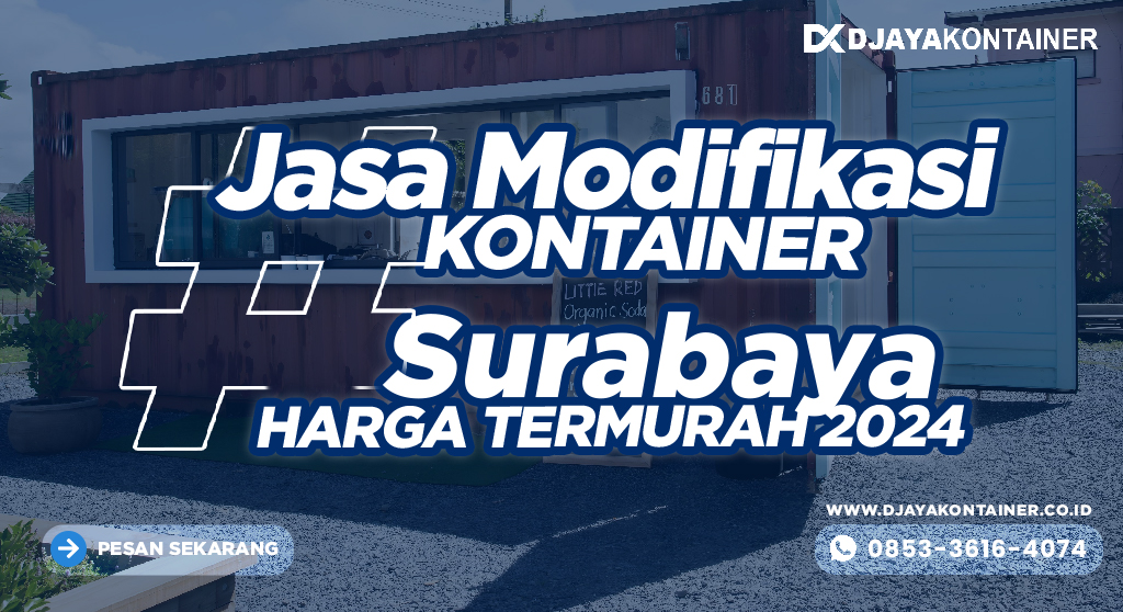 Jasa Modifikasi Kontainer Surabaya