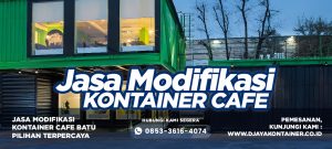 Jasa Modifikasi Kontainer Cafe Batu