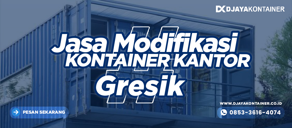 Jasa Modifikasi Kontainer Kantor Gresik