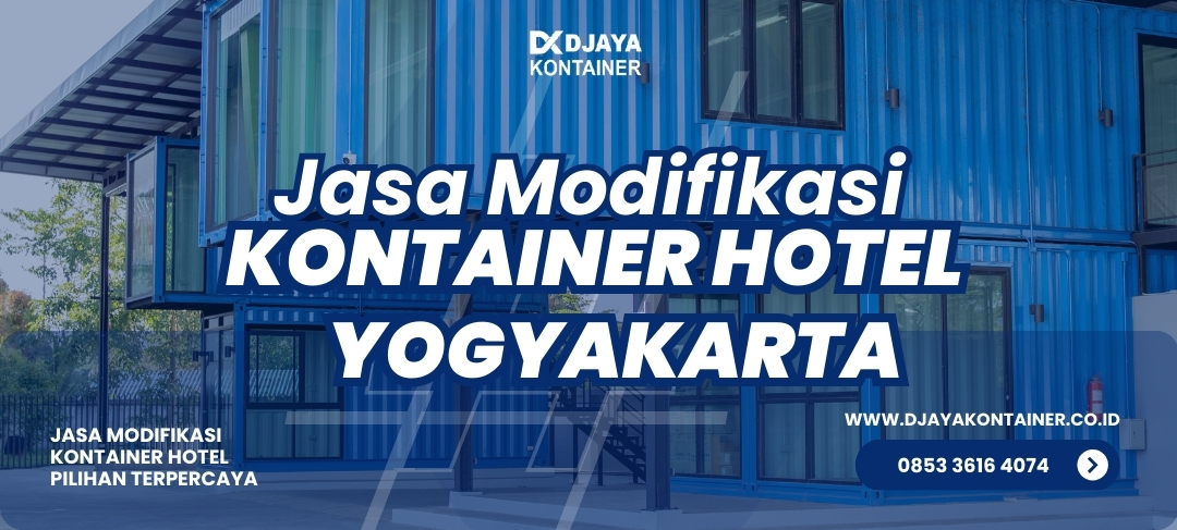 Jasa Modifikasi Kontainer Hotel Yogyakarta