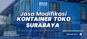 Jasa Modifikasi Kontainer Toko Surabaya