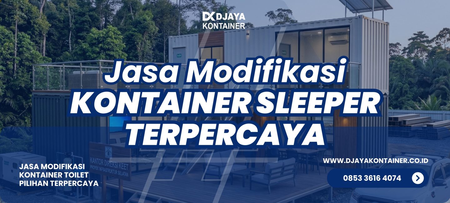 Jasa Modifikasi Kontainer Sleeper