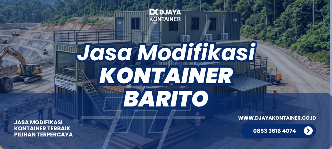 Jasa Modifikasi Kontainer Kantor Barito