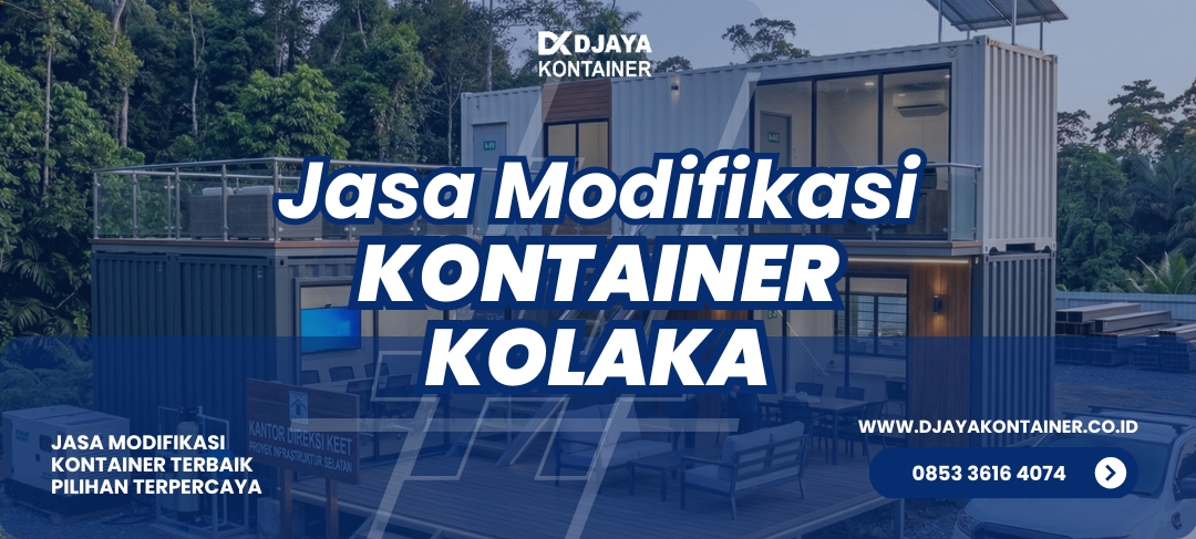 Jasa Modifikasi Kontainer Kantor Kolaka