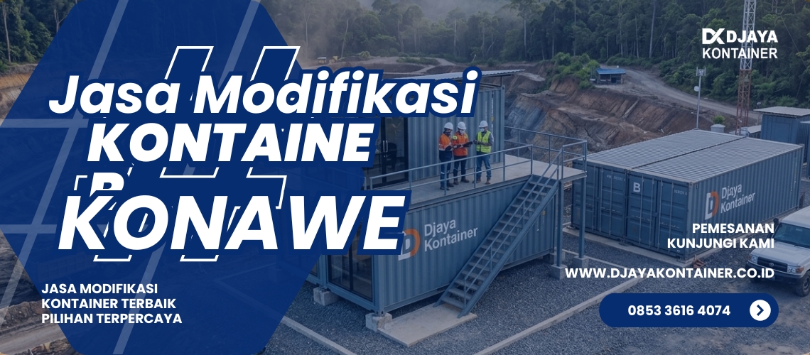 Jasa Modifikasi Kontainer Kantor Konawe