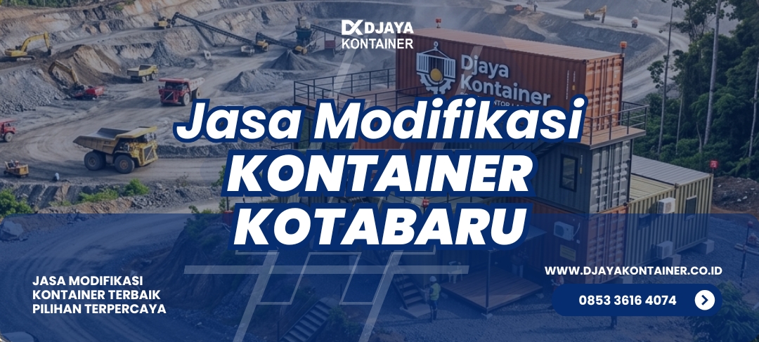 Jasa Modifikasi Kontainer Kantor Kotabaru