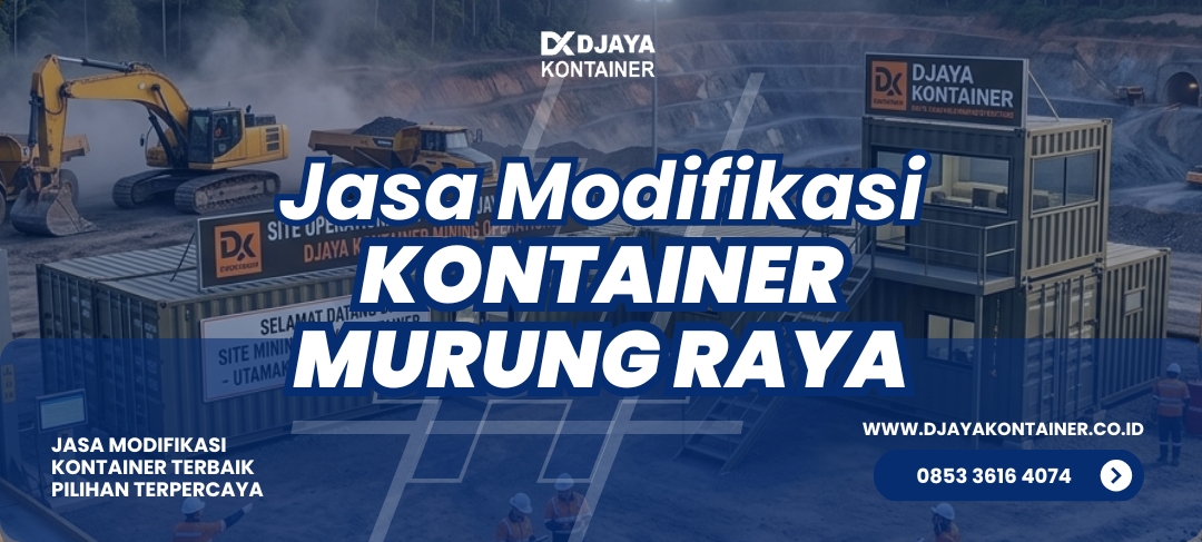 Jasa Modifikasi Kontainer Kantor Murung Raya
