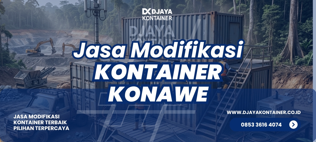 Jasa Modifikasi Kontainer Kantor Konawe