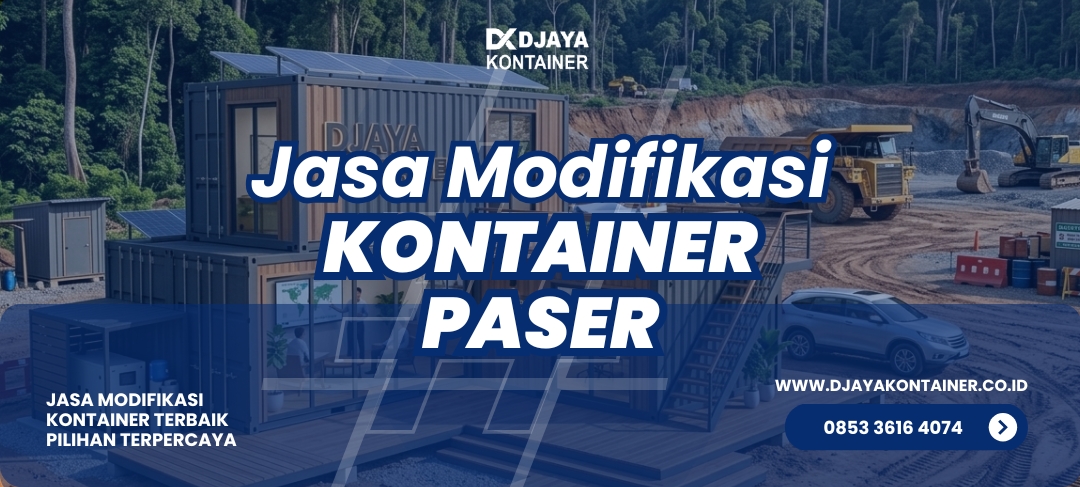 Jasa Modifikasi Kontainer Kantor Paser