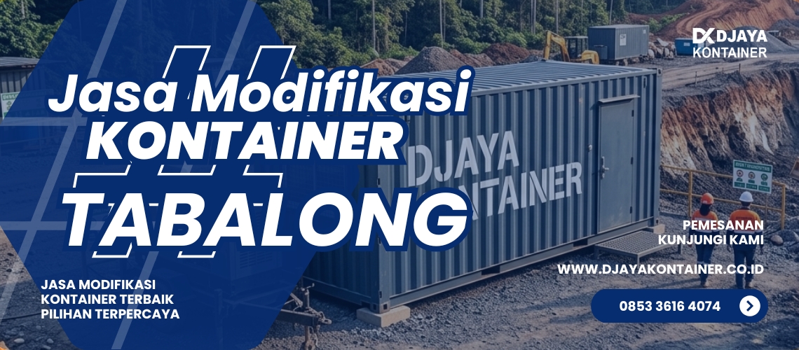 Jasa Modifikasi Kontainer Kantor Tabalong