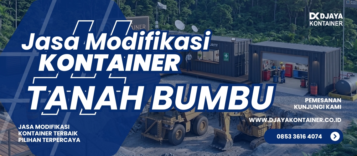 Jasa Modifikasi Kontainer Kantor Tanah Bumbu