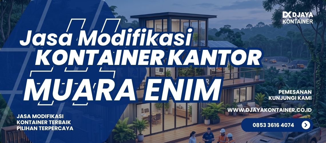 Jasa Modifikasi Kontainer Kantor Muara Enim
