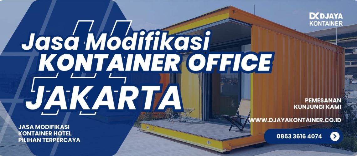 ⁠Jasa Modifikasi Kontainer Office Jakarta