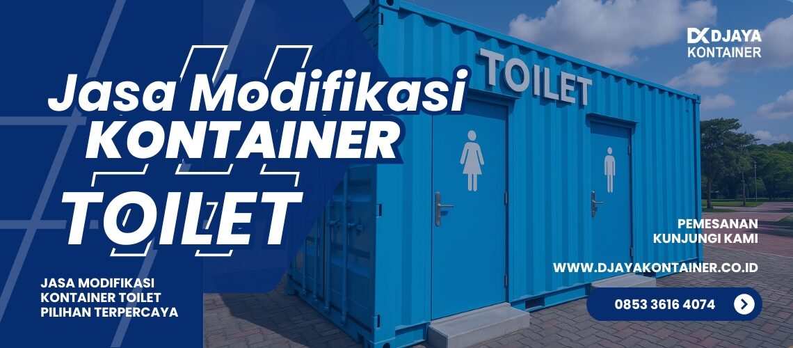 Jasa Modifikasi Kontainer Toilet