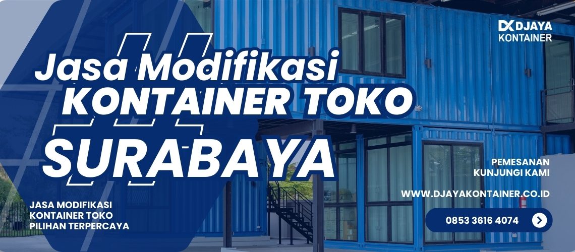 Jasa Modifikasi Kontainer Toko Surabaya