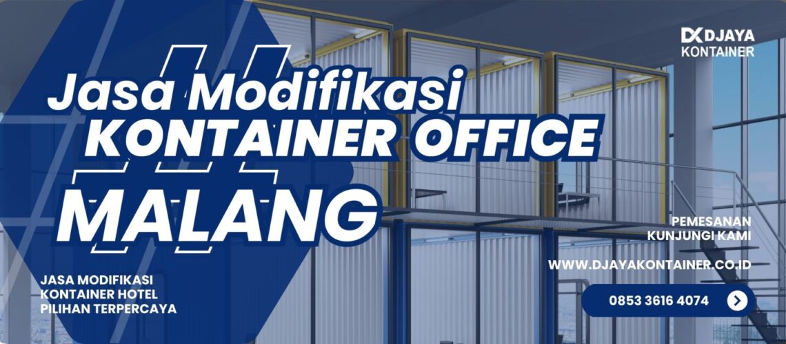 Jasa Modifikasi Kontainer Office Malang