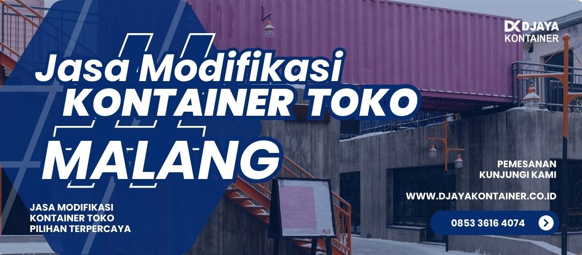 Jasa Modifikasi Kontainer Toko Malang