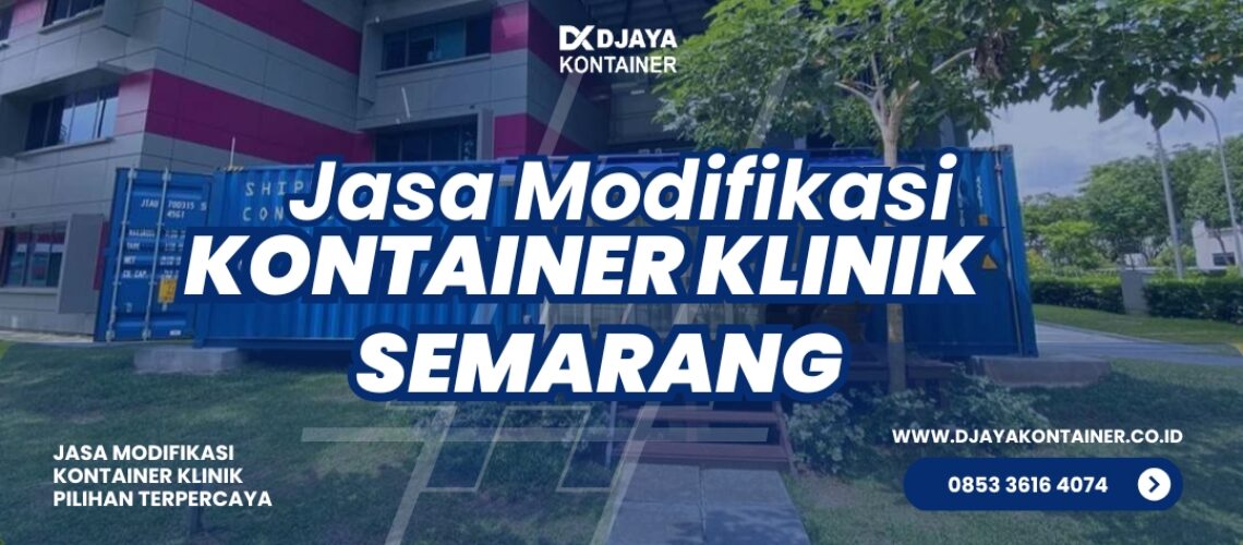 Jasa modifikasi kontainer klinik Sidoarjo