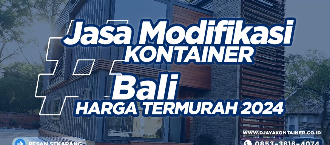 Jasa Modifikasi Kontainer Bali