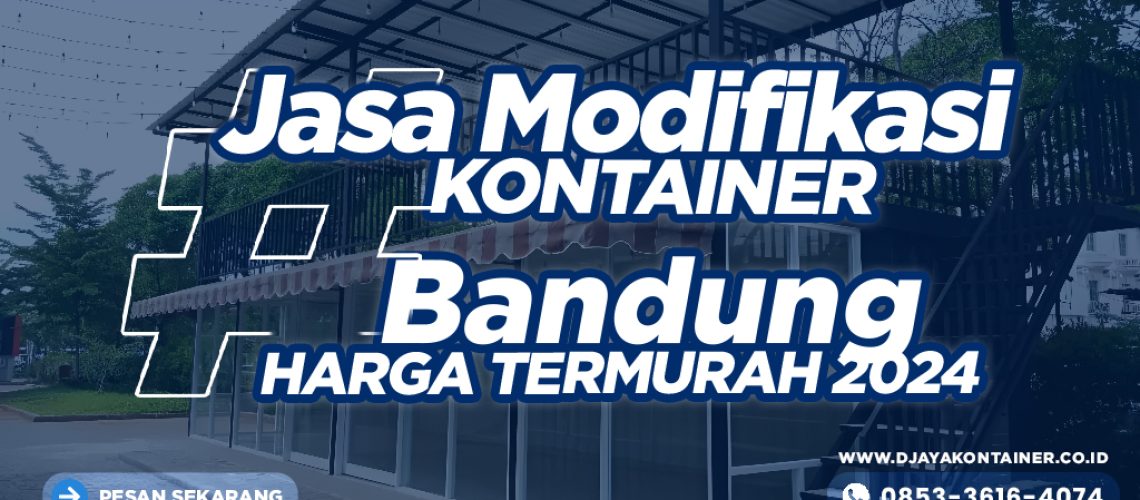 Jasa Modifikasi Kontainer Bandung