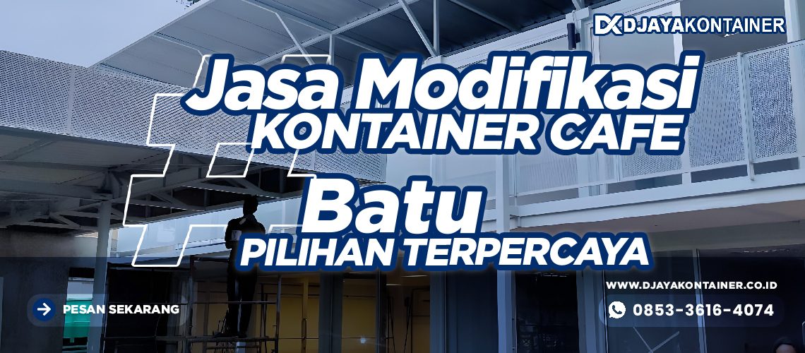 Jasa Modifikasi Kontainer Cafe Batu