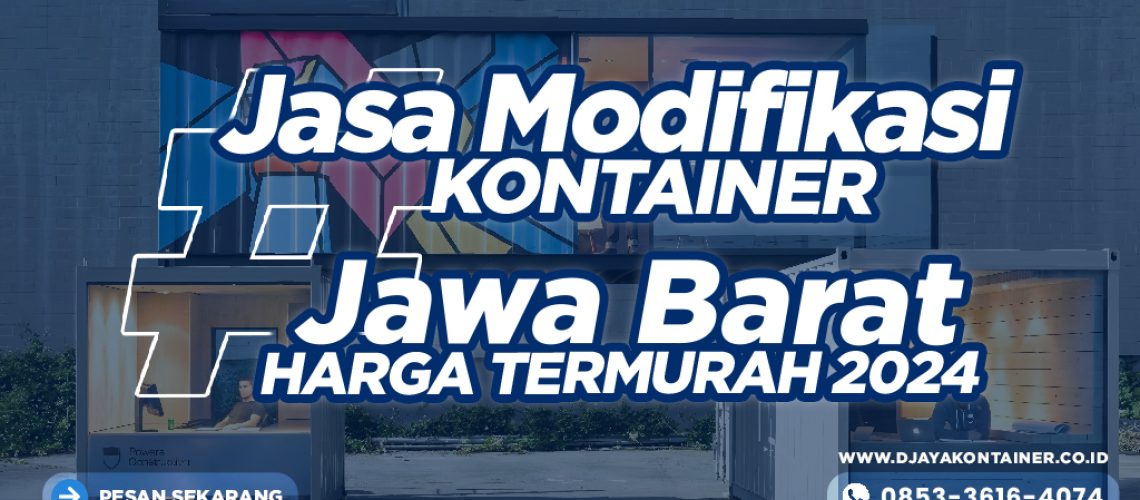 Jasa Modifikasi Kontainer Jawa Barat
