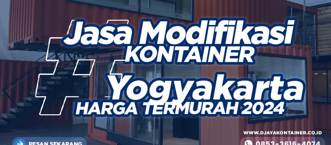 Jasa Modifikasi Kontainer Jogja