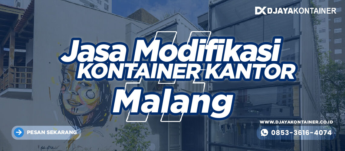 Jasa Modifikasi Kontainer Kantor Malang