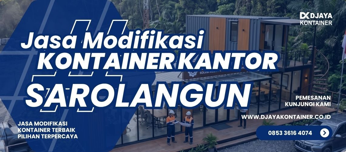 Jasa Modifikasi Kontainer Kantor Sarolangun