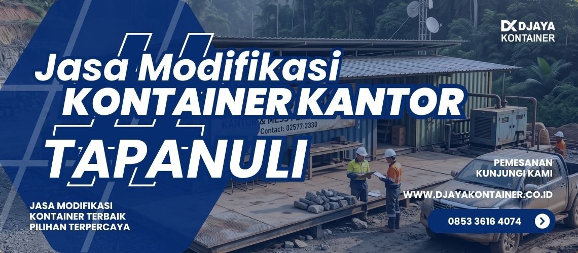 Jasa Modifikasi Kontainer Kantor Tapanuli