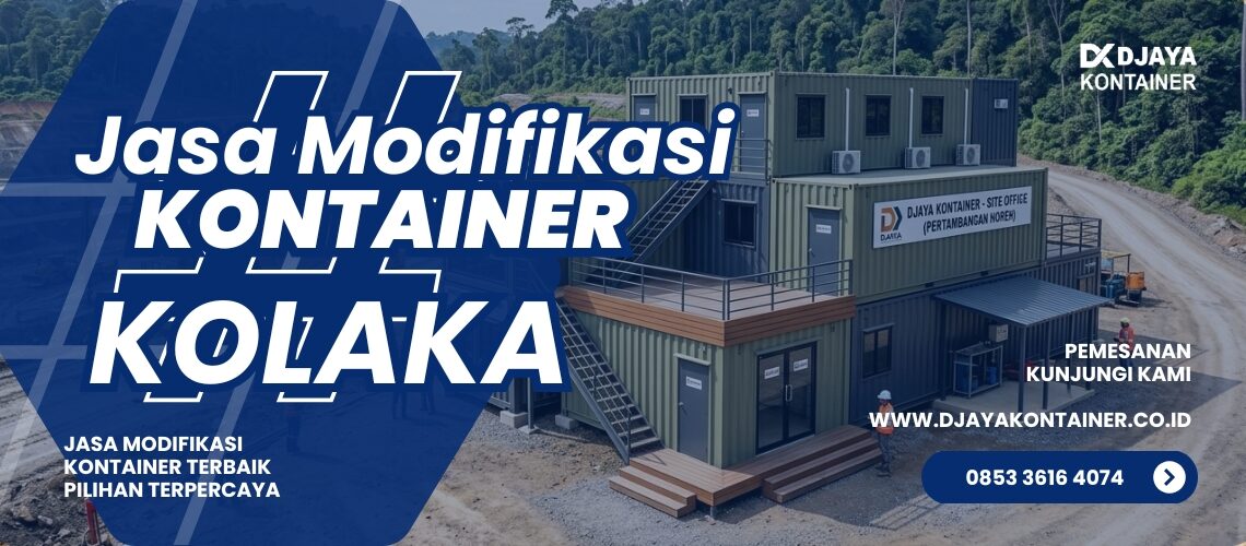 Jasa Modifikasi Kontainer Kantor Kolaka