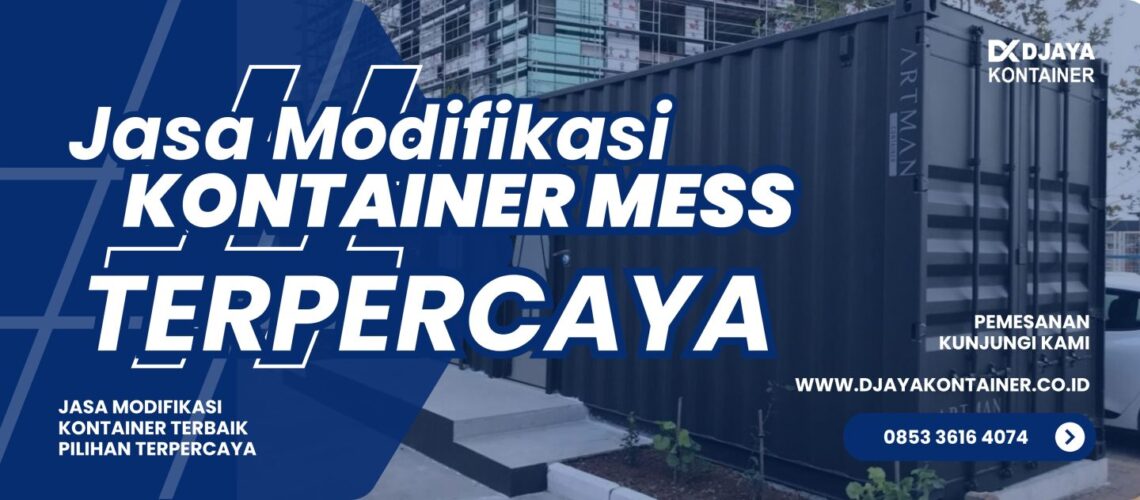 Jasa Modifikasi Kontainer Mess