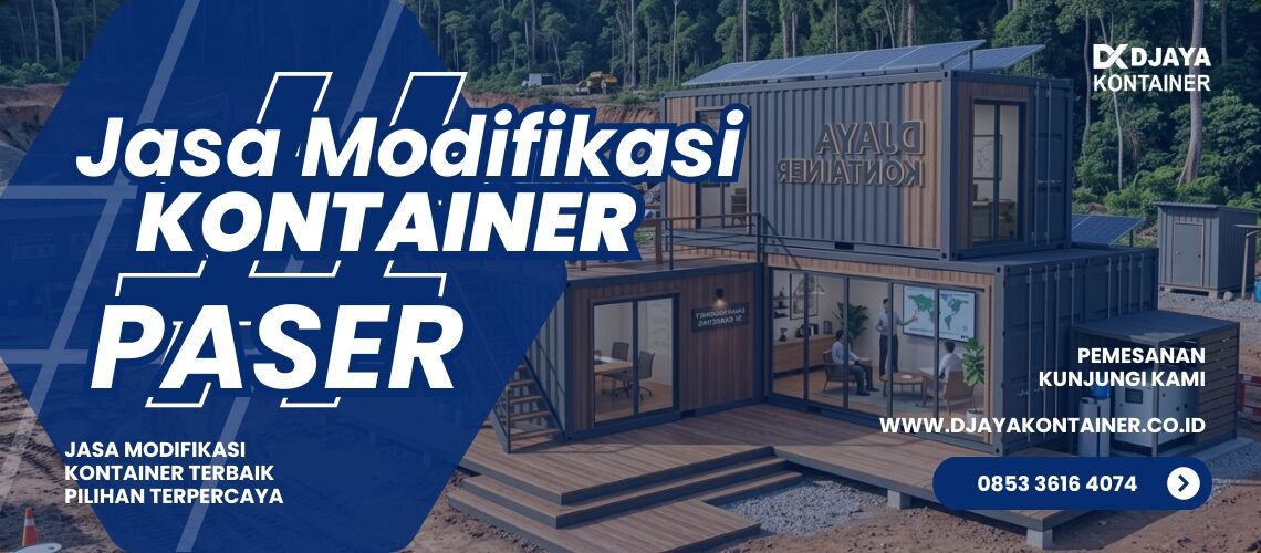 Jasa Modifikasi Kontainer Kantor Paser