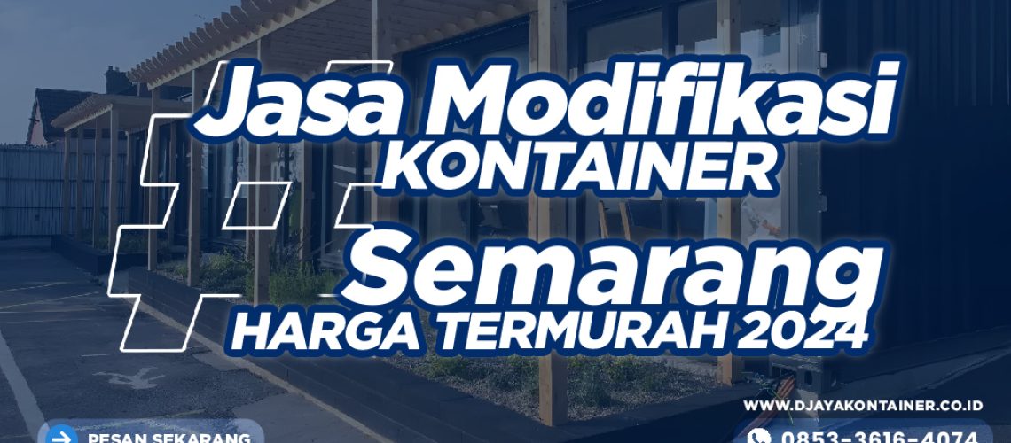 Jasa Modifikasi Kontainer Semarang