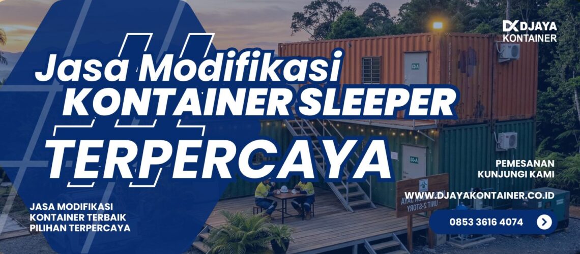 Jasa Modifikasi Kontainer Sleeper
