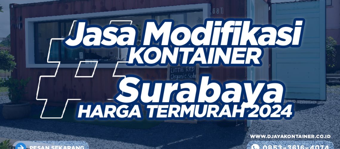 Jasa Modifikasi Kontainer Surabaya