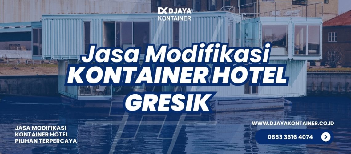 Jasa Modifikasi Kontainer Hotel Gresik